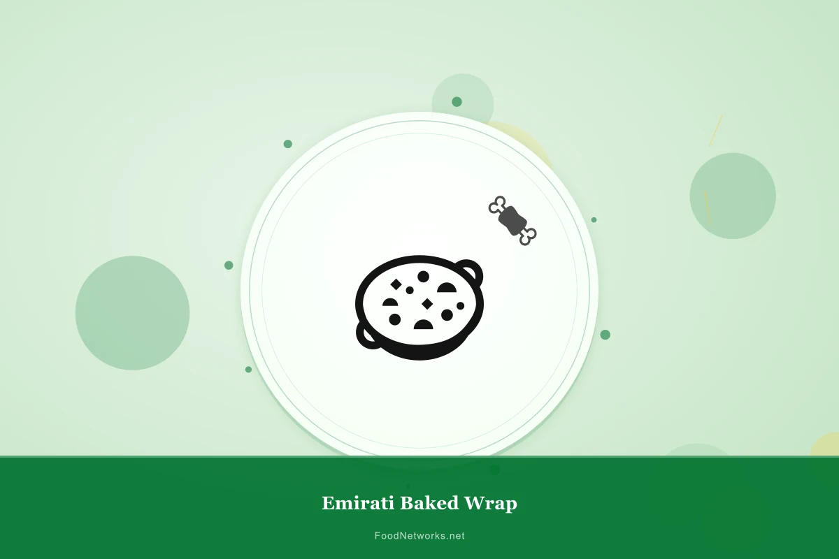 Why This Emirati Baked Wrap Recipe Works