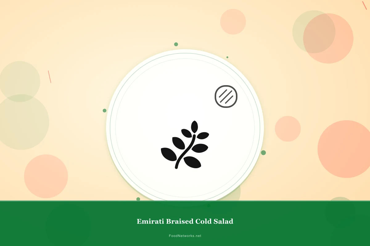 Why This Emirati Braised Cold Salad Recipe Works