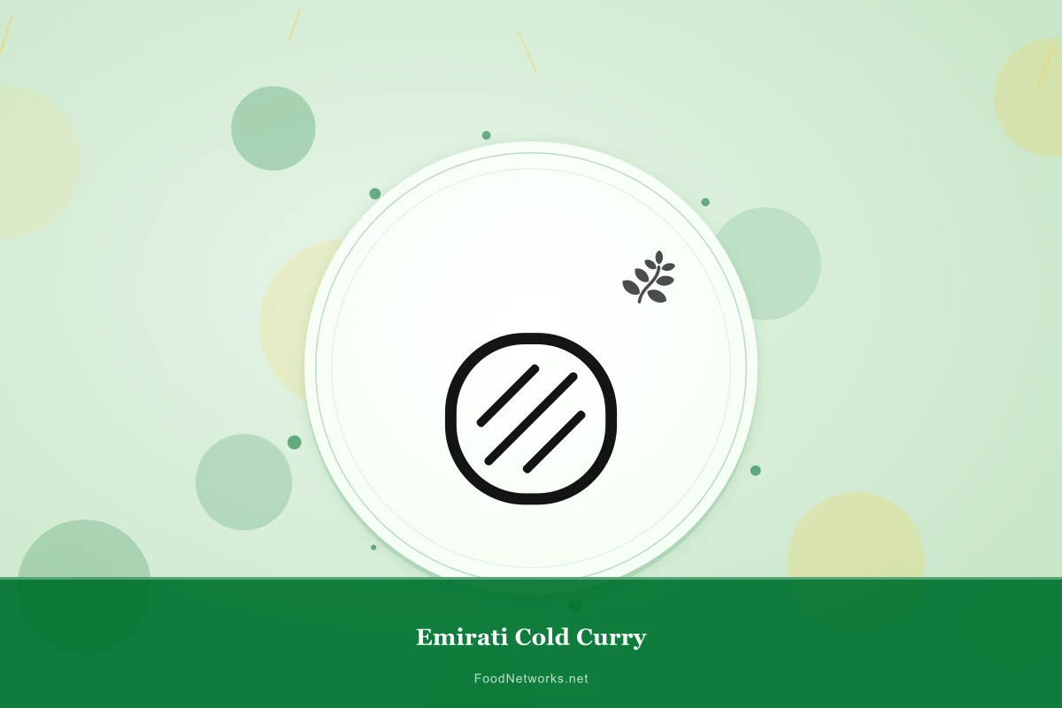 Why This Emirati Cold Curry Recipe Works