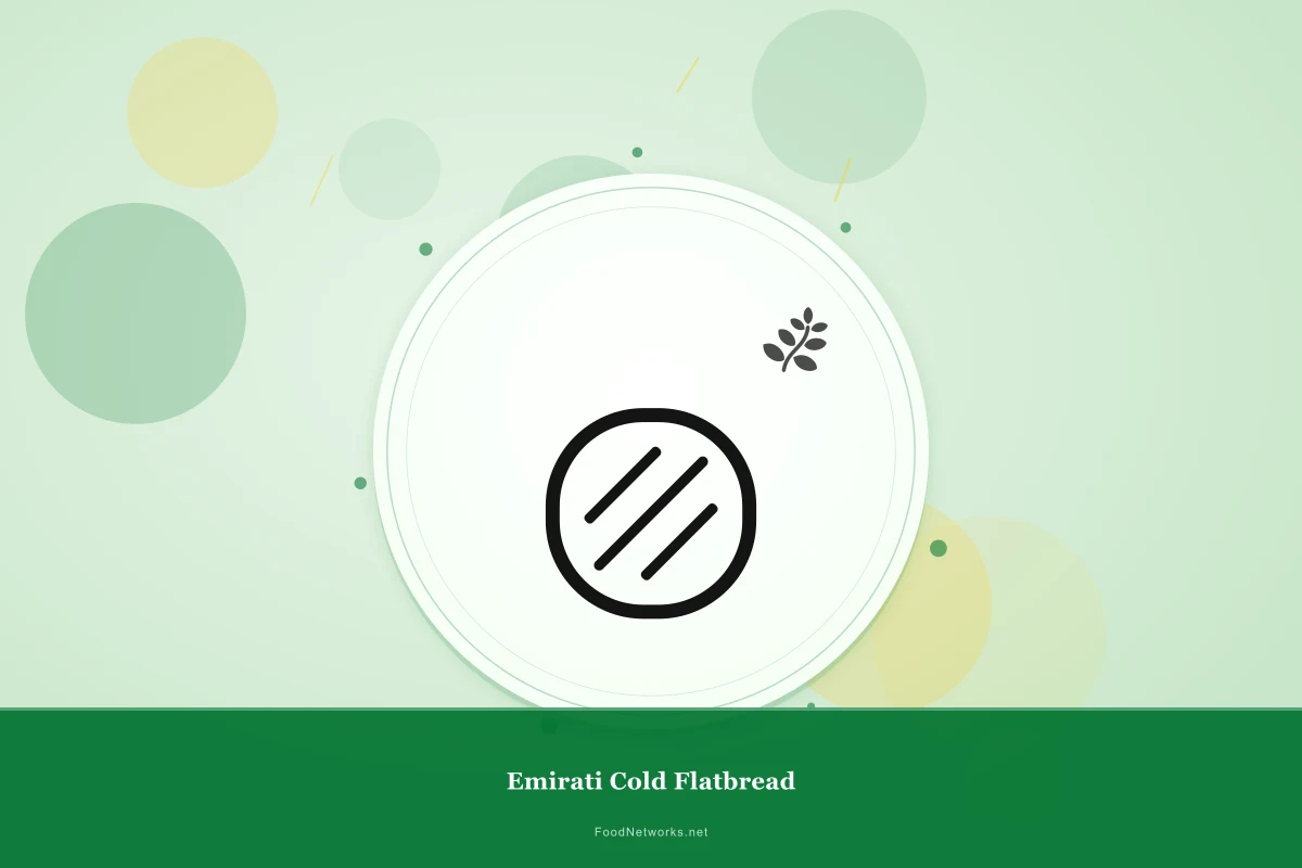Why This Emirati Cold Flatbread Recipe Works