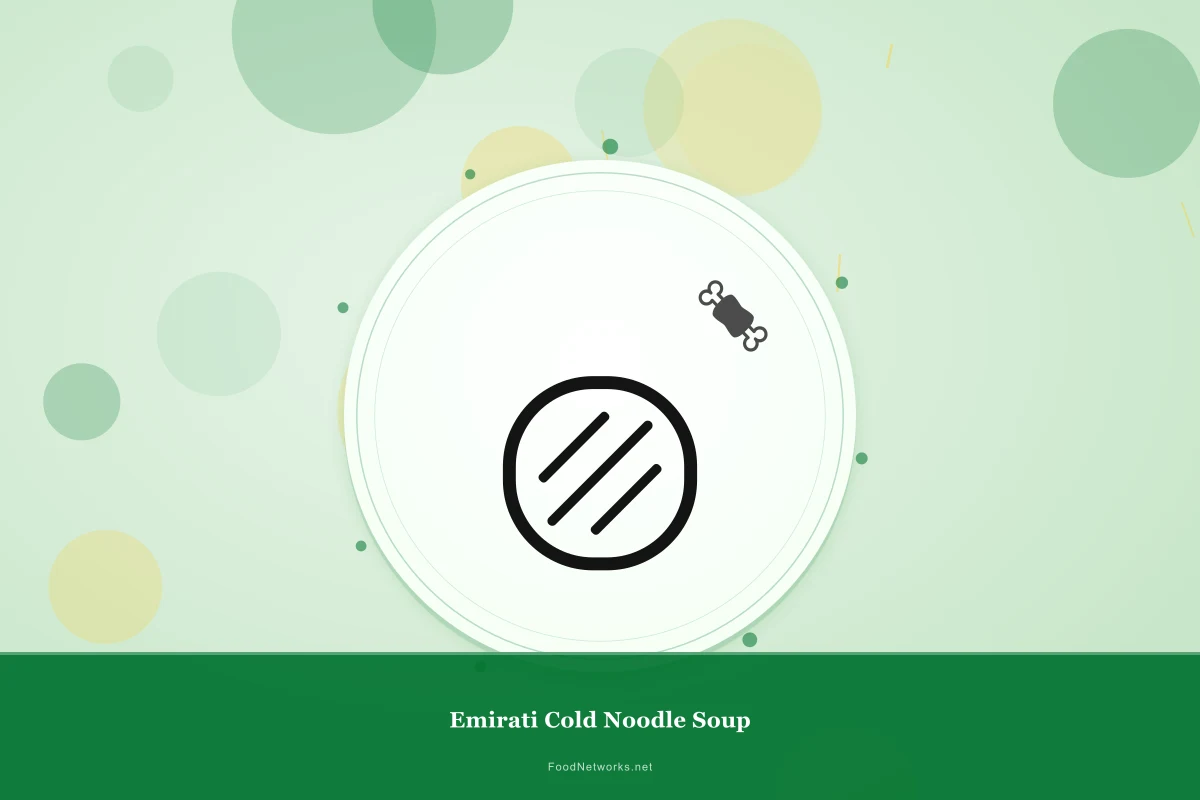 Why This Emirati Cold Noodle Soup Recipe Works