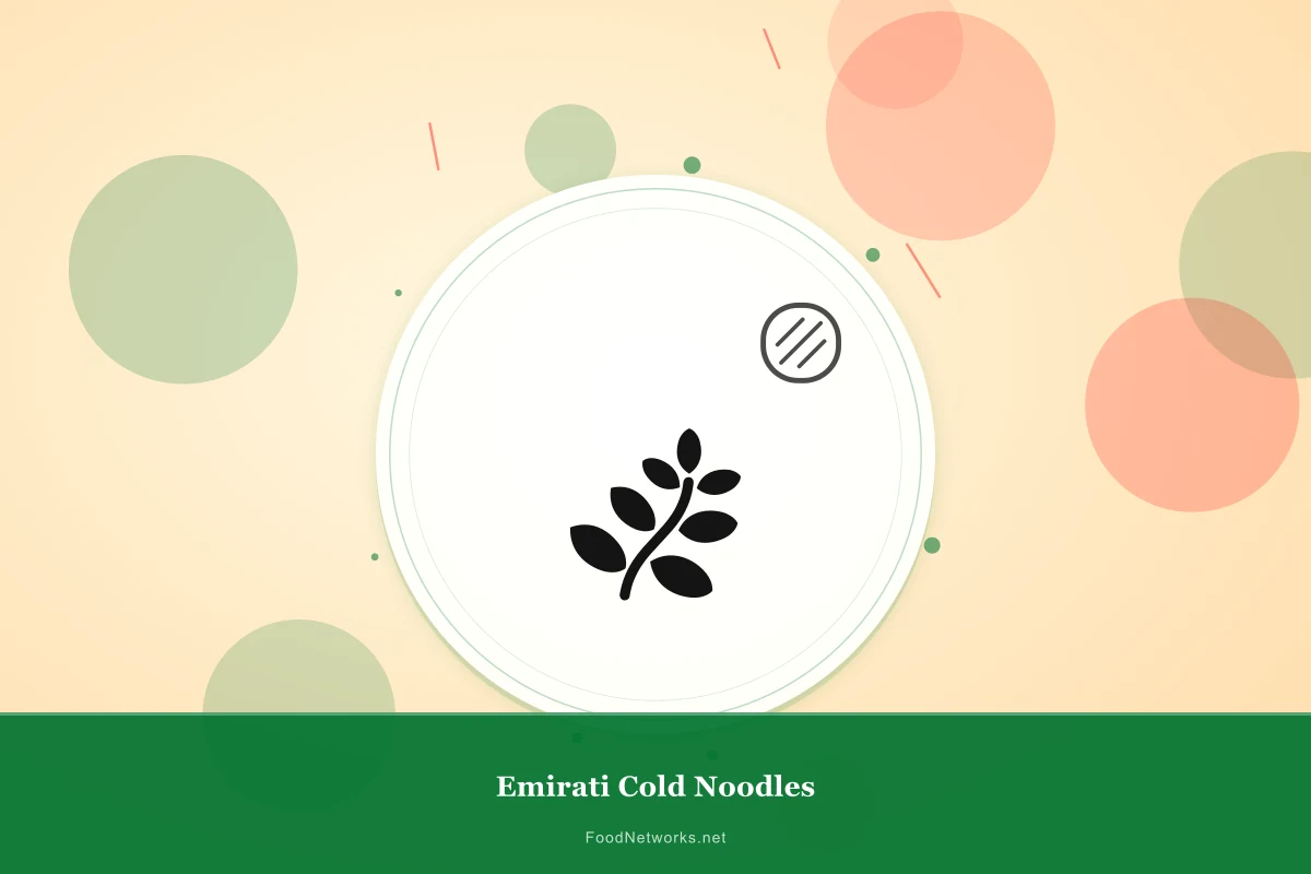 Why This Emirati Cold Noodles Recipe Works