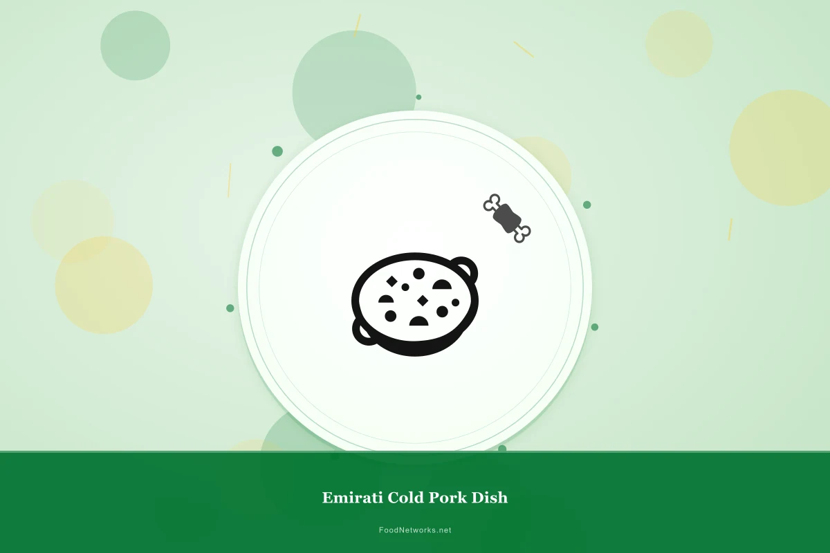 Why This Emirati Cold Pork Dish Recipe Works