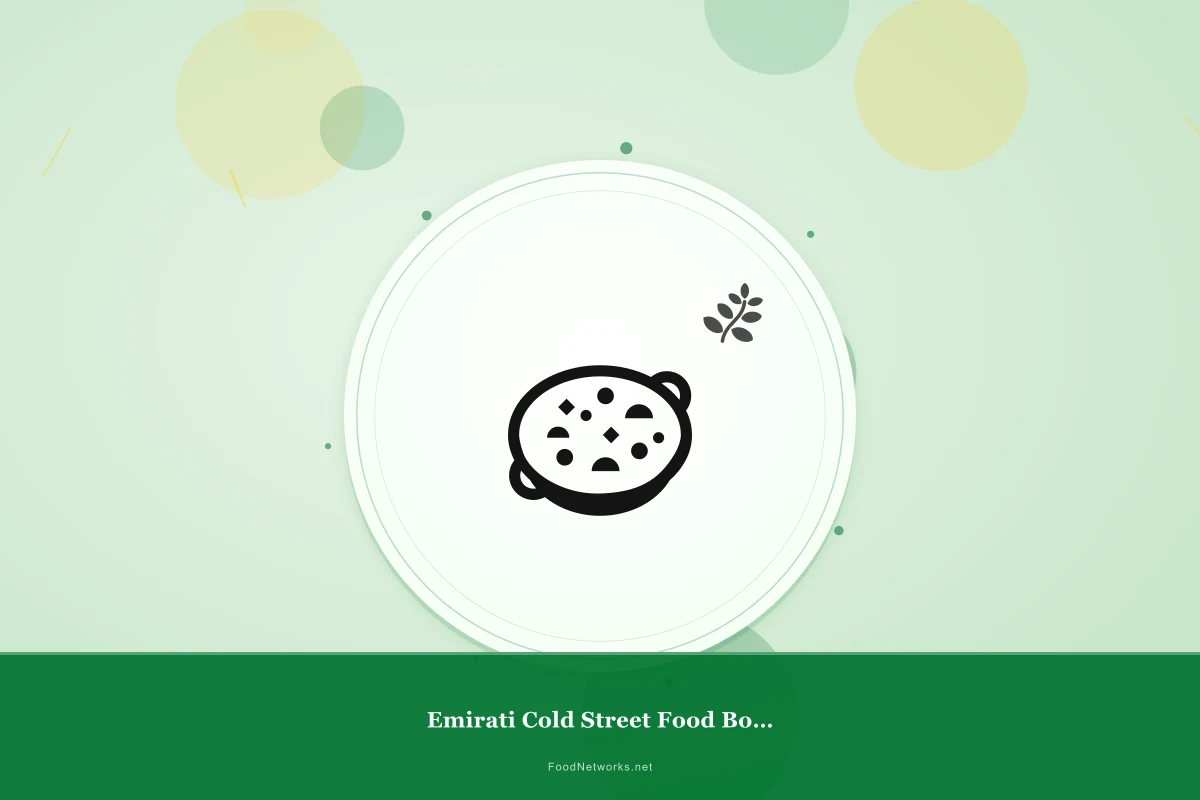 Why This Emirati Cold Street Food Bowl Recipe Works