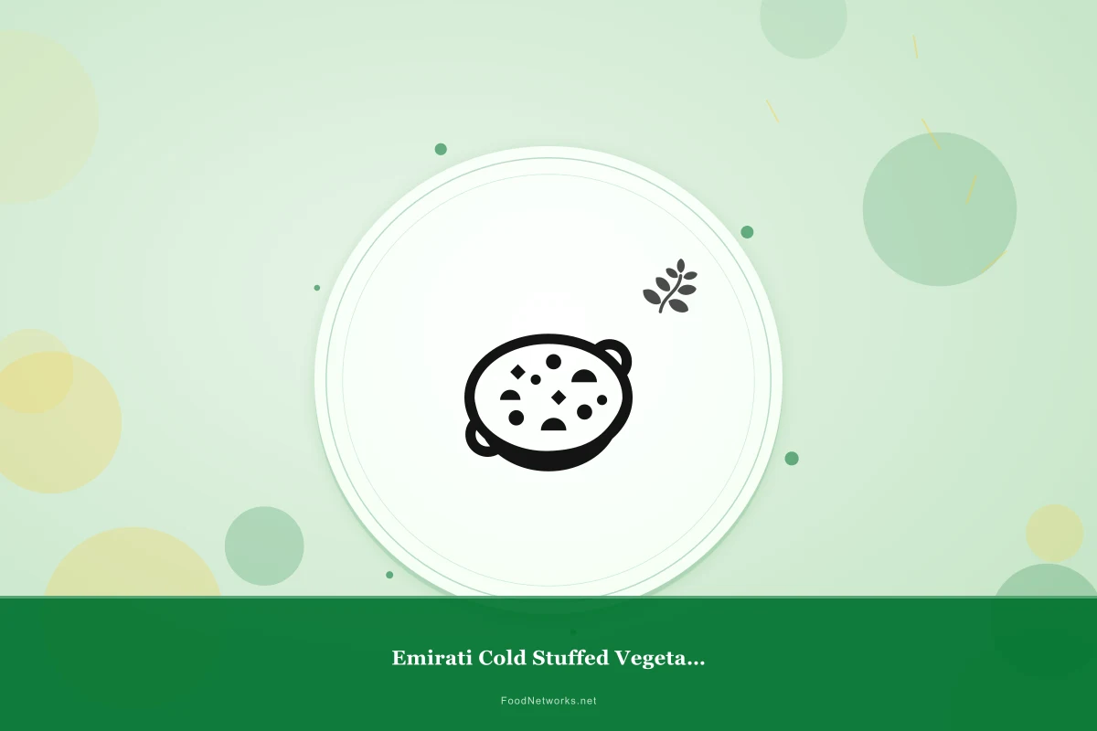 Why This Emirati Cold Stuffed Vegetable Recipe Works