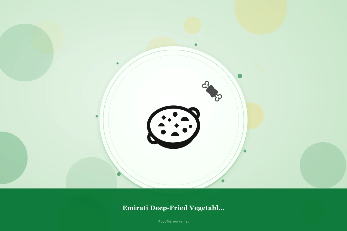 Why This Emirati Deep-Fried Vegetable Dish Recipe Works