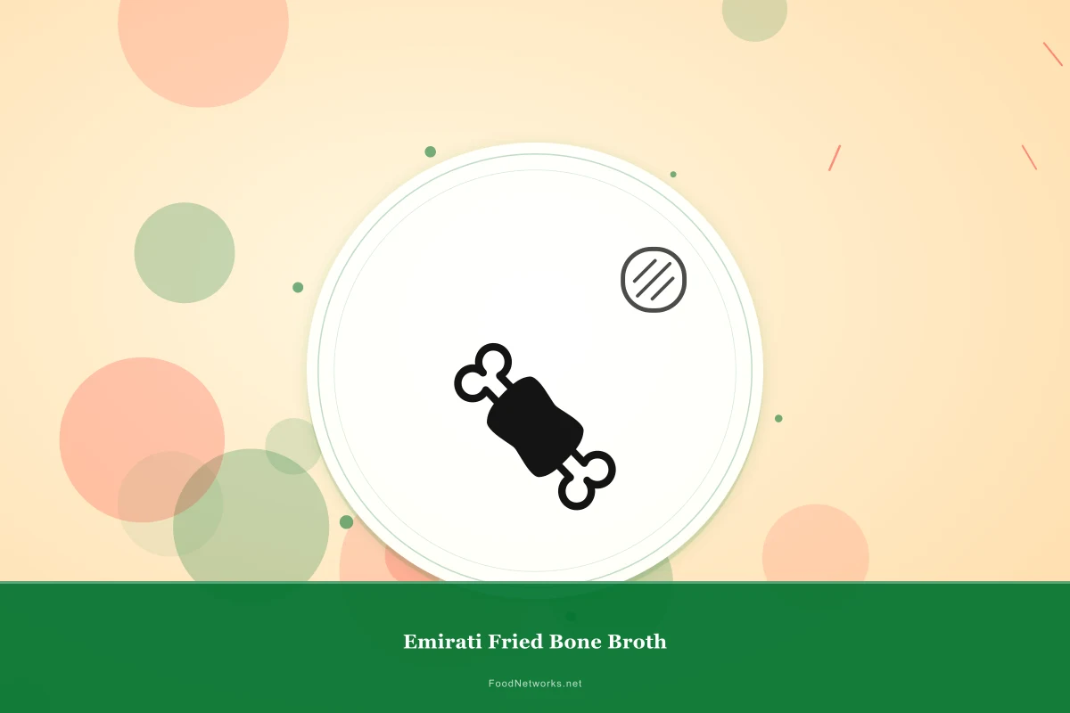 Why This Emirati Fried Bone Broth Recipe Works