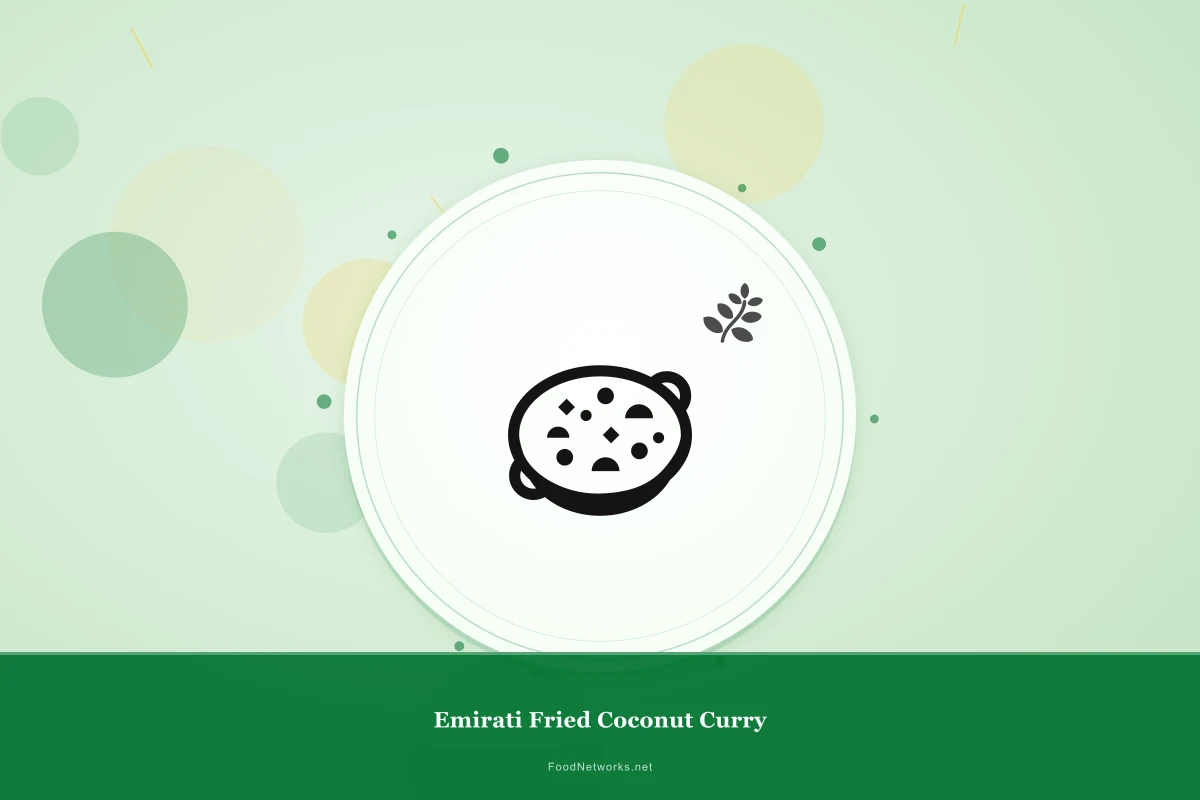 Why This Emirati Fried Coconut Curry Recipe Works