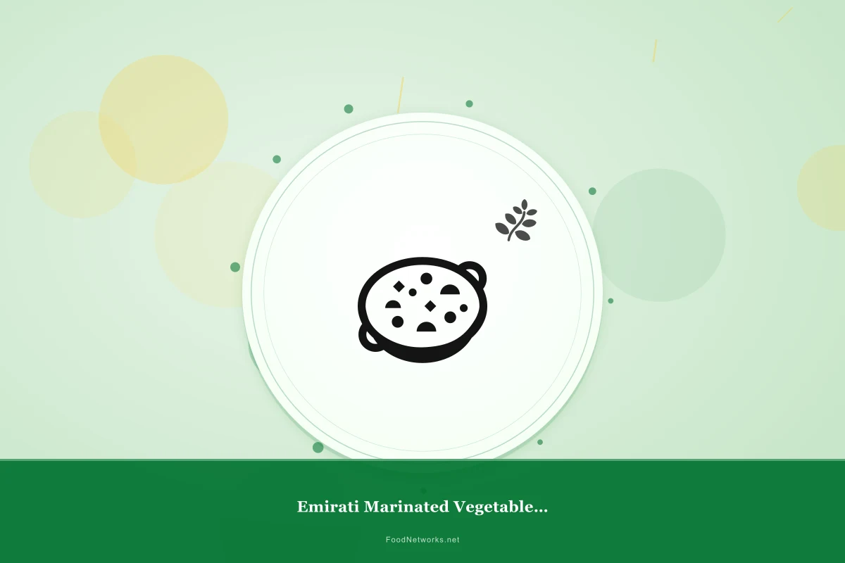 Why This Emirati Marinated Vegetable Dish Recipe Works