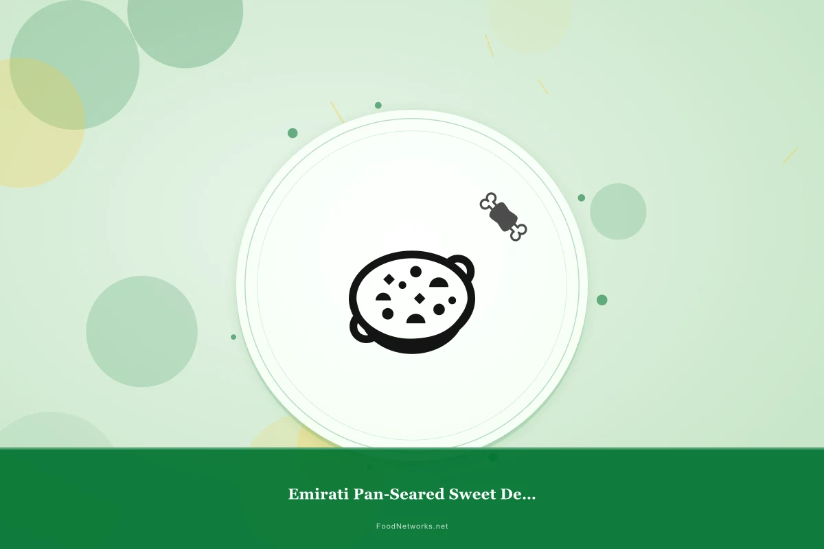 Why This Emirati Pan-Seared Sweet Dessert Recipe Works