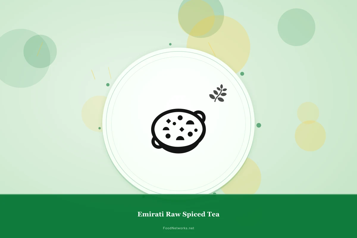 Why This Emirati Raw Spiced Tea Recipe Works