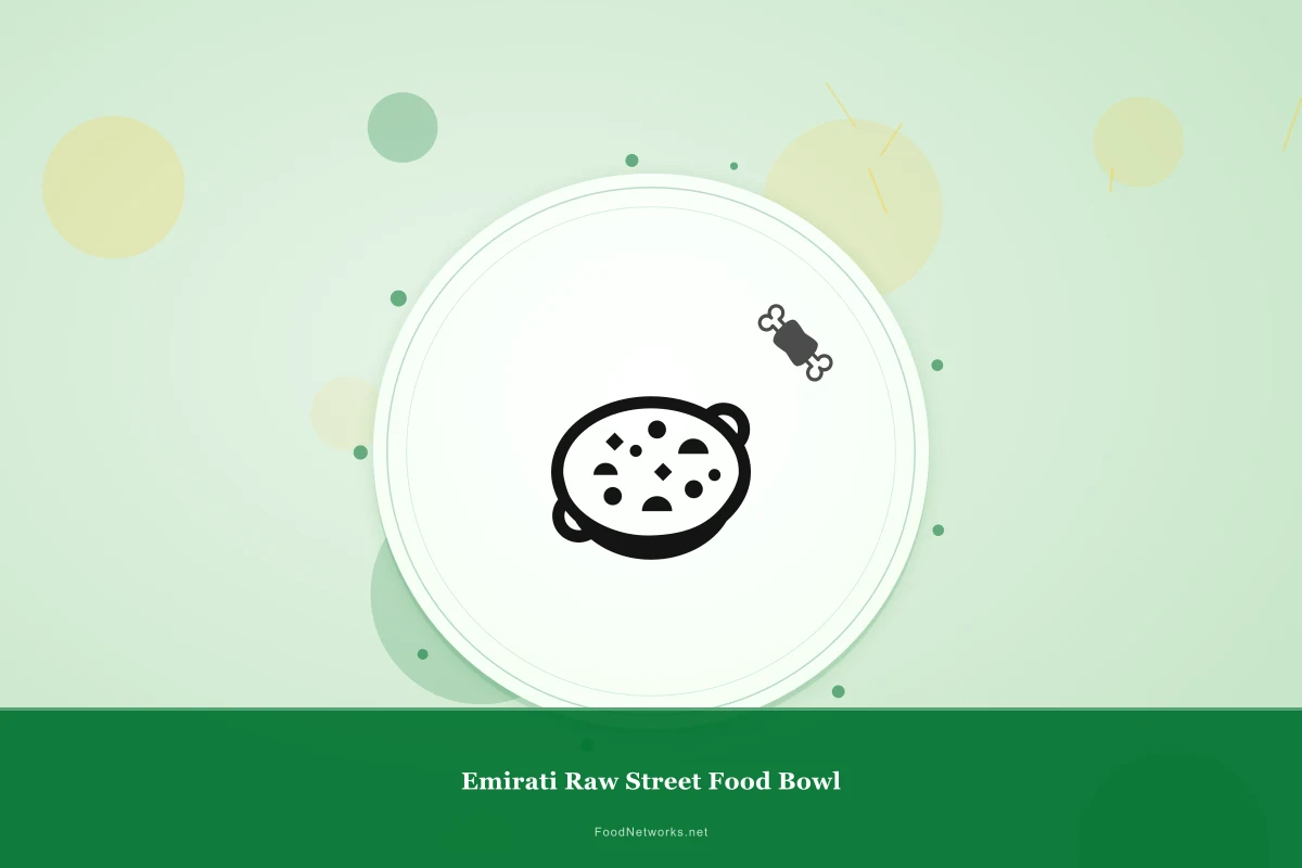 Why This Emirati Raw Street Food Bowl Recipe Works