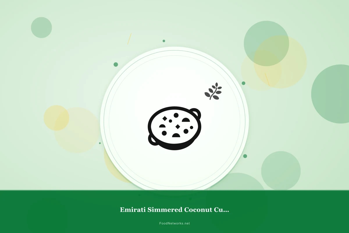 Why This Emirati Simmered Coconut Curry Recipe Works