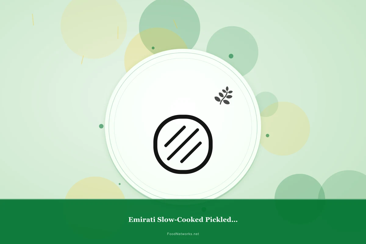 Why This Emirati Slow-Cooked Pickled Condiment Recipe Works