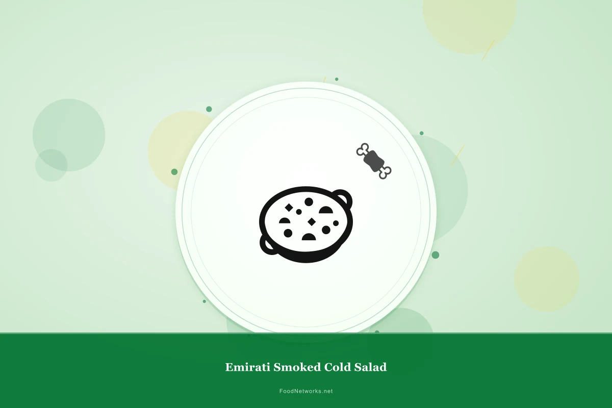 Why This Emirati Smoked Cold Salad Recipe Works
