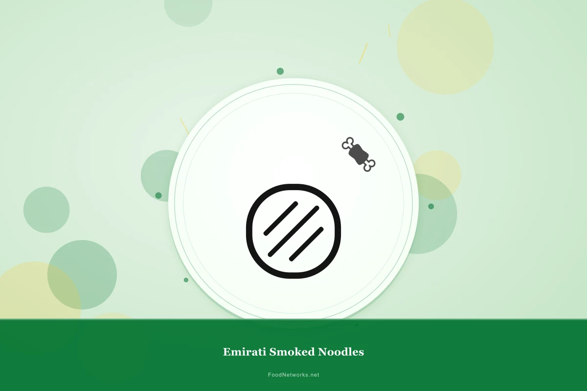 Why This Emirati Smoked Noodles Recipe Works