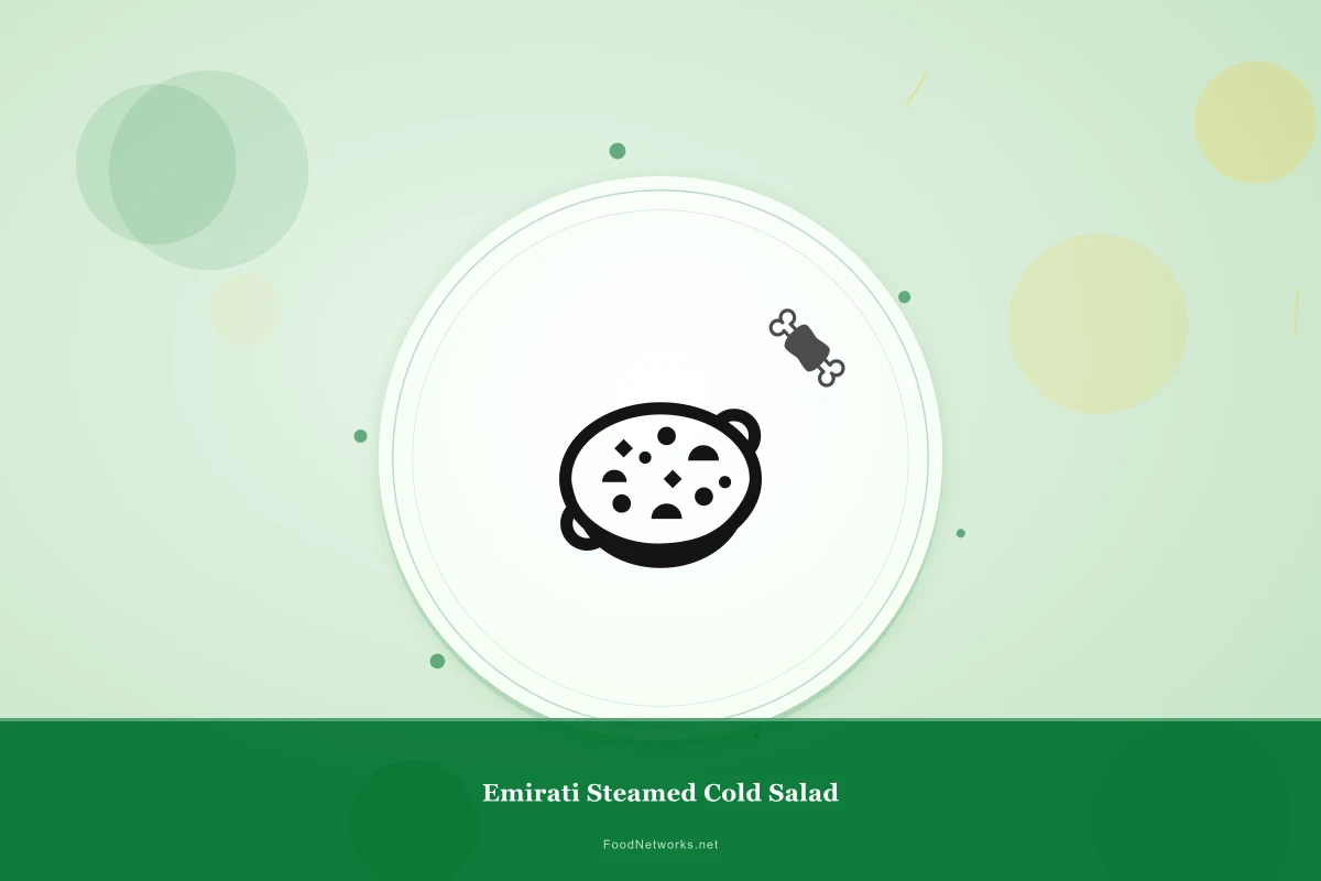 Why This Emirati Steamed Cold Salad Recipe Works