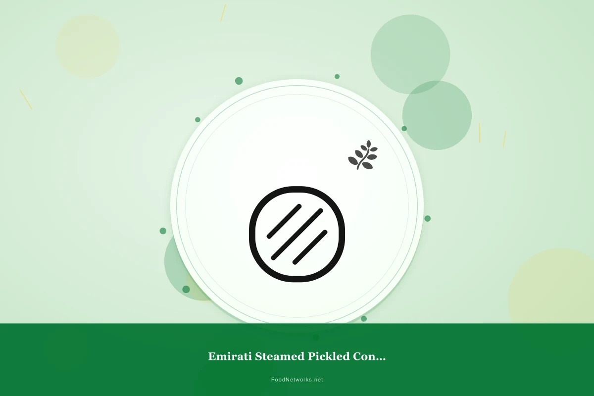Why This Emirati Steamed Pickled Condiment Recipe Works