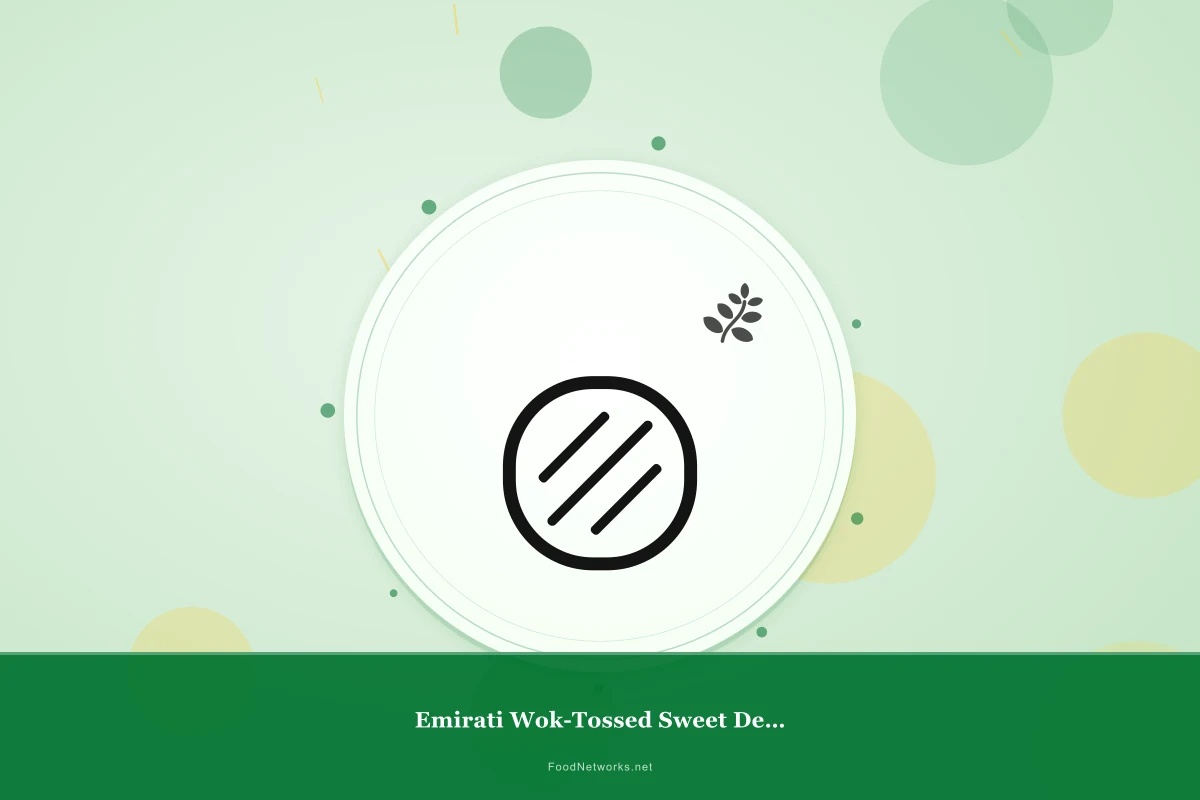 Why This Emirati Wok-Tossed Sweet Dessert Recipe Works
