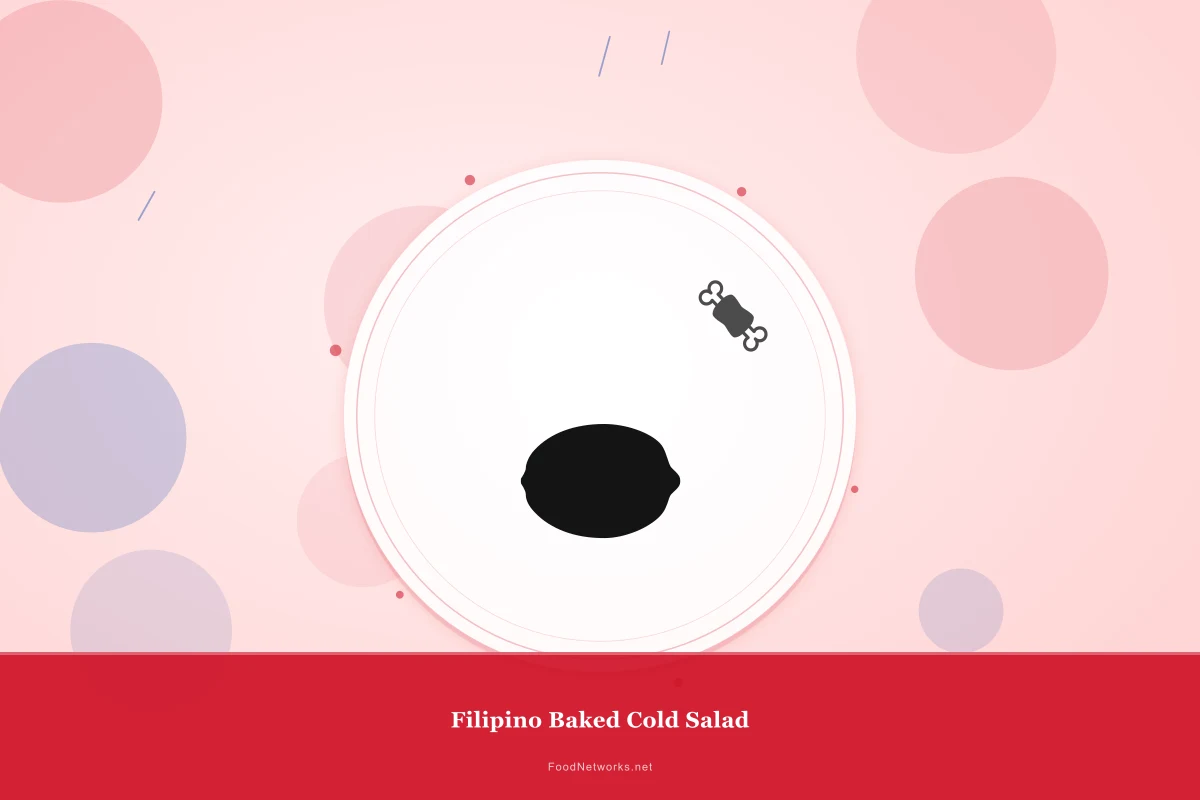 Why This Filipino Baked Cold Salad Recipe Works