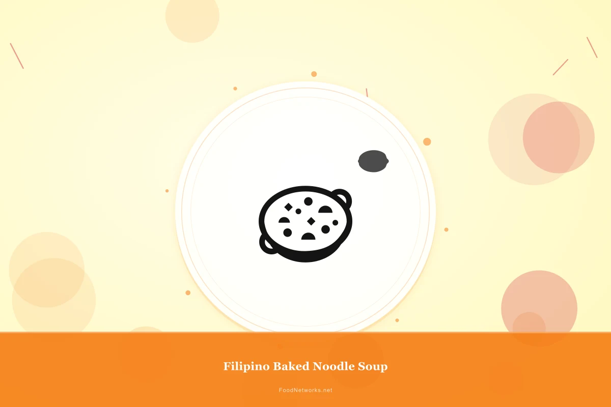 Why This Filipino Baked Noodle Soup Recipe Works