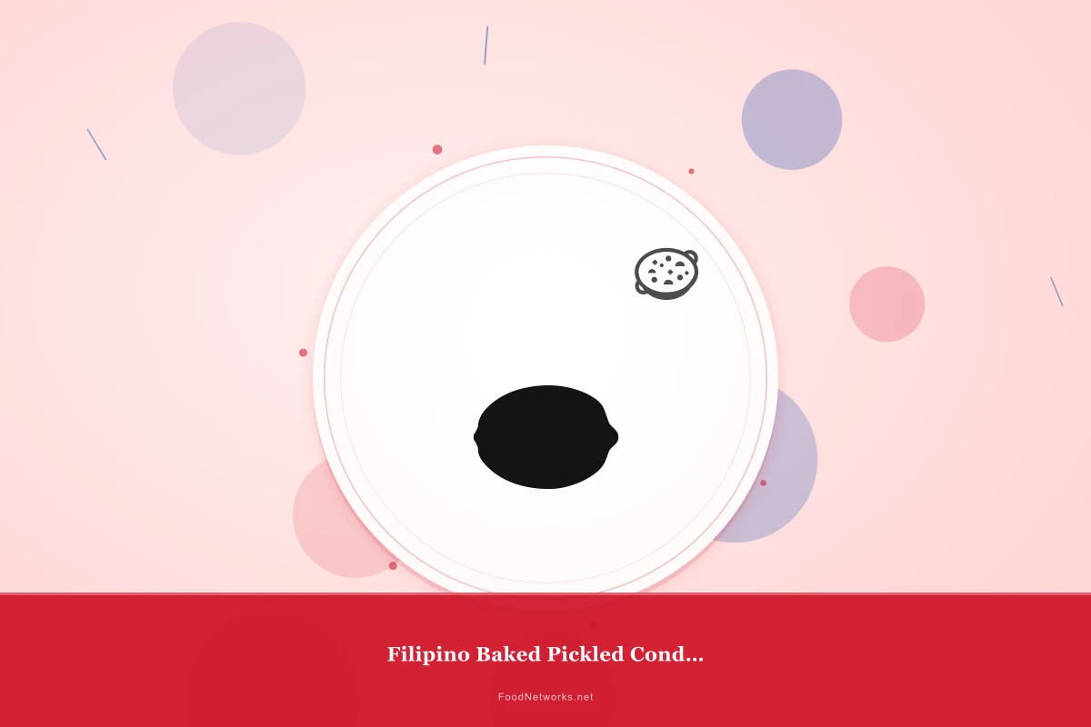 Why This Filipino Baked Pickled Condiment Recipe Works