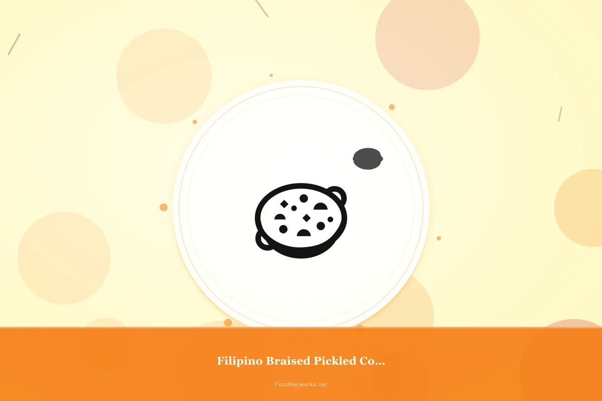 Why This Filipino Braised Pickled Condiment Recipe Works