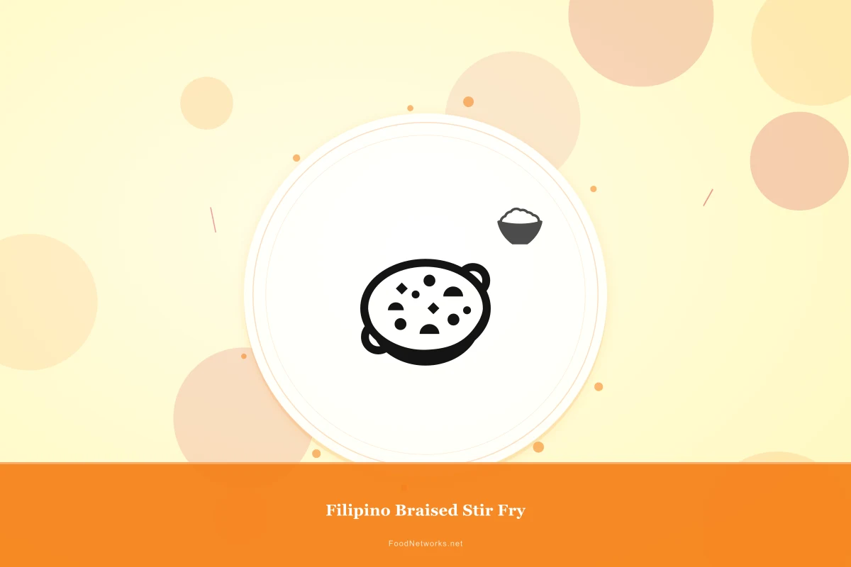 Why This Filipino Braised Stir Fry Recipe Works