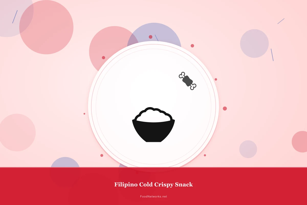 Why This Filipino Cold Crispy Snack Recipe Works