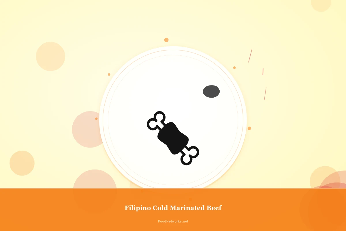 Why This Filipino Cold Marinated Beef Recipe Works