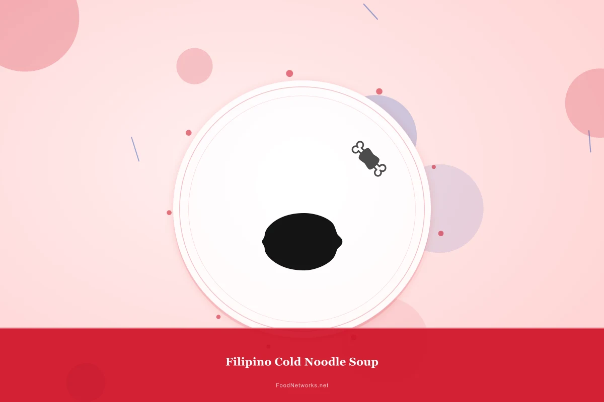 Why This Filipino Cold Noodle Soup Recipe Works