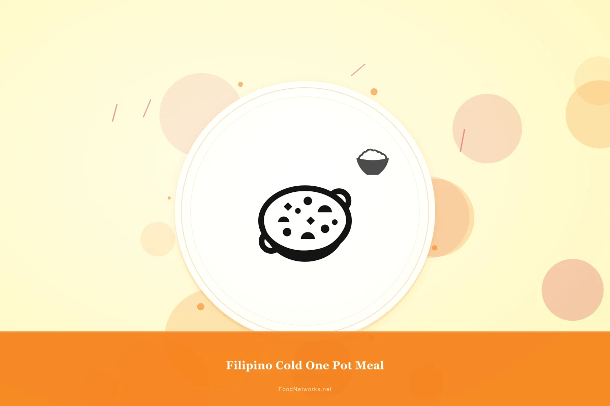 Why This Filipino Cold One Pot Meal Recipe Works