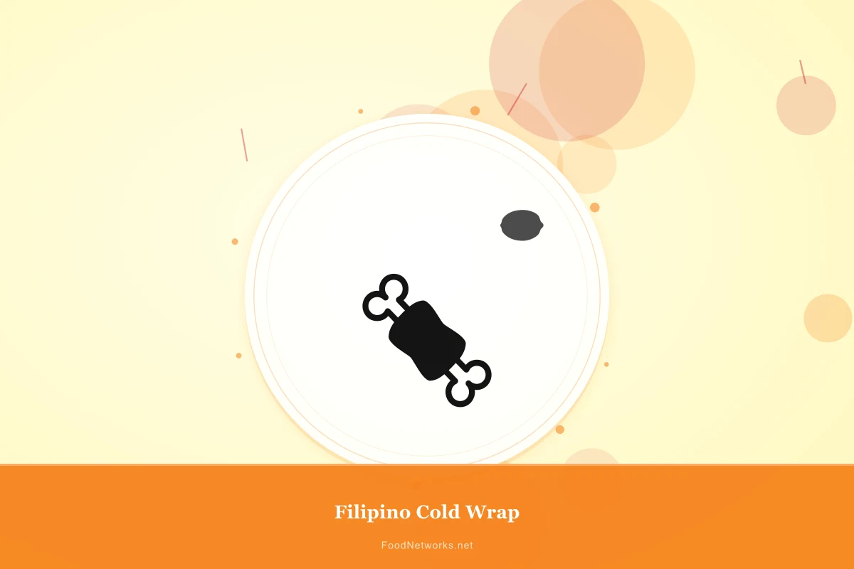 Why This Filipino Cold Wrap Recipe Works