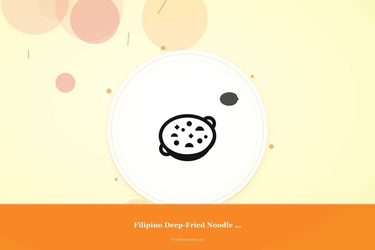 Why This Filipino Deep-Fried Noodle Soup Recipe Works
