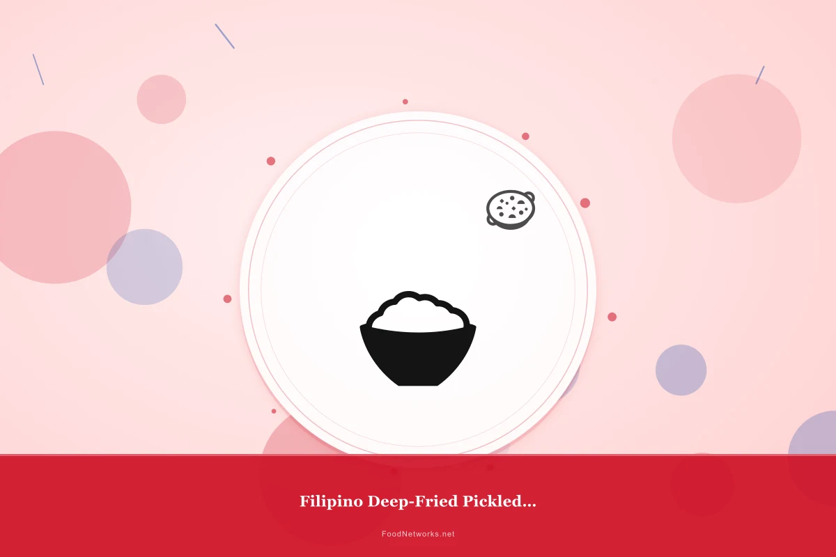 Why This Filipino Deep-Fried Pickled Condiment Recipe Works