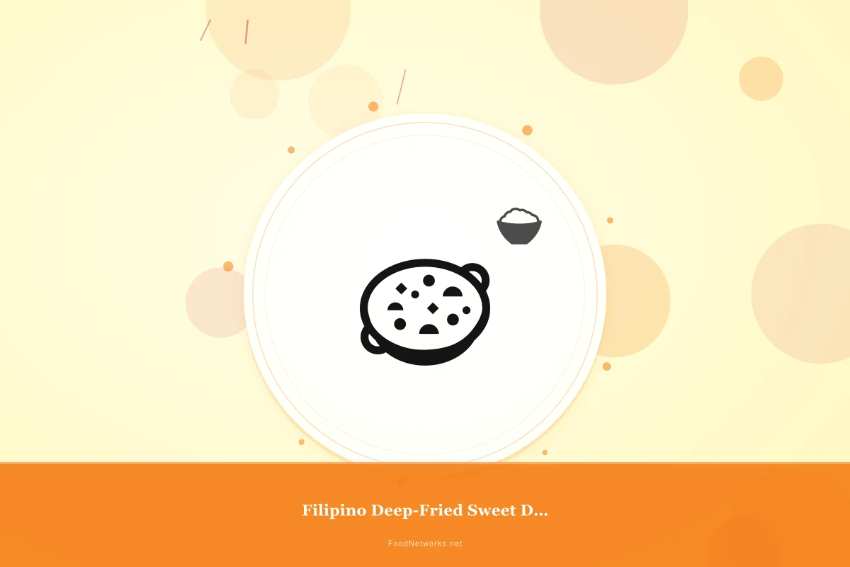 Why This Filipino Deep-Fried Sweet Dessert Recipe Works