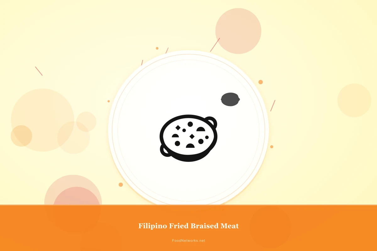 Why This Filipino Fried Braised Meat Recipe Works