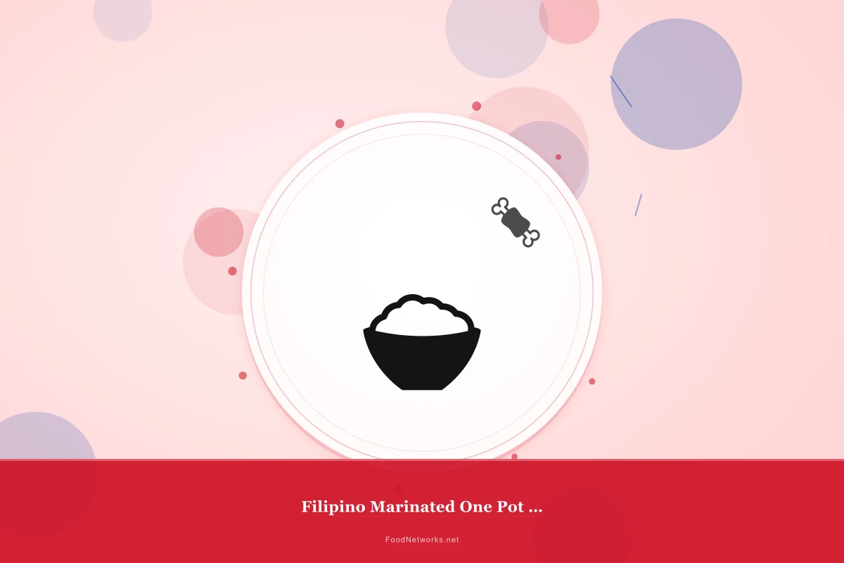Why This Filipino Marinated One Pot Meal Recipe Works