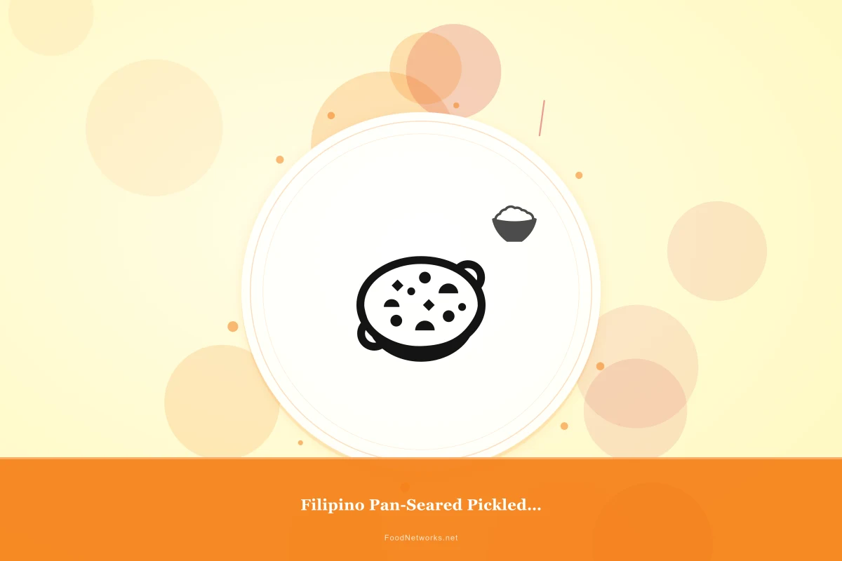 Why This Filipino Pan-Seared Pickled Condiment Recipe Works