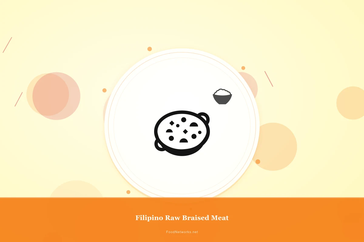 Why This Filipino Raw Braised Meat Recipe Works