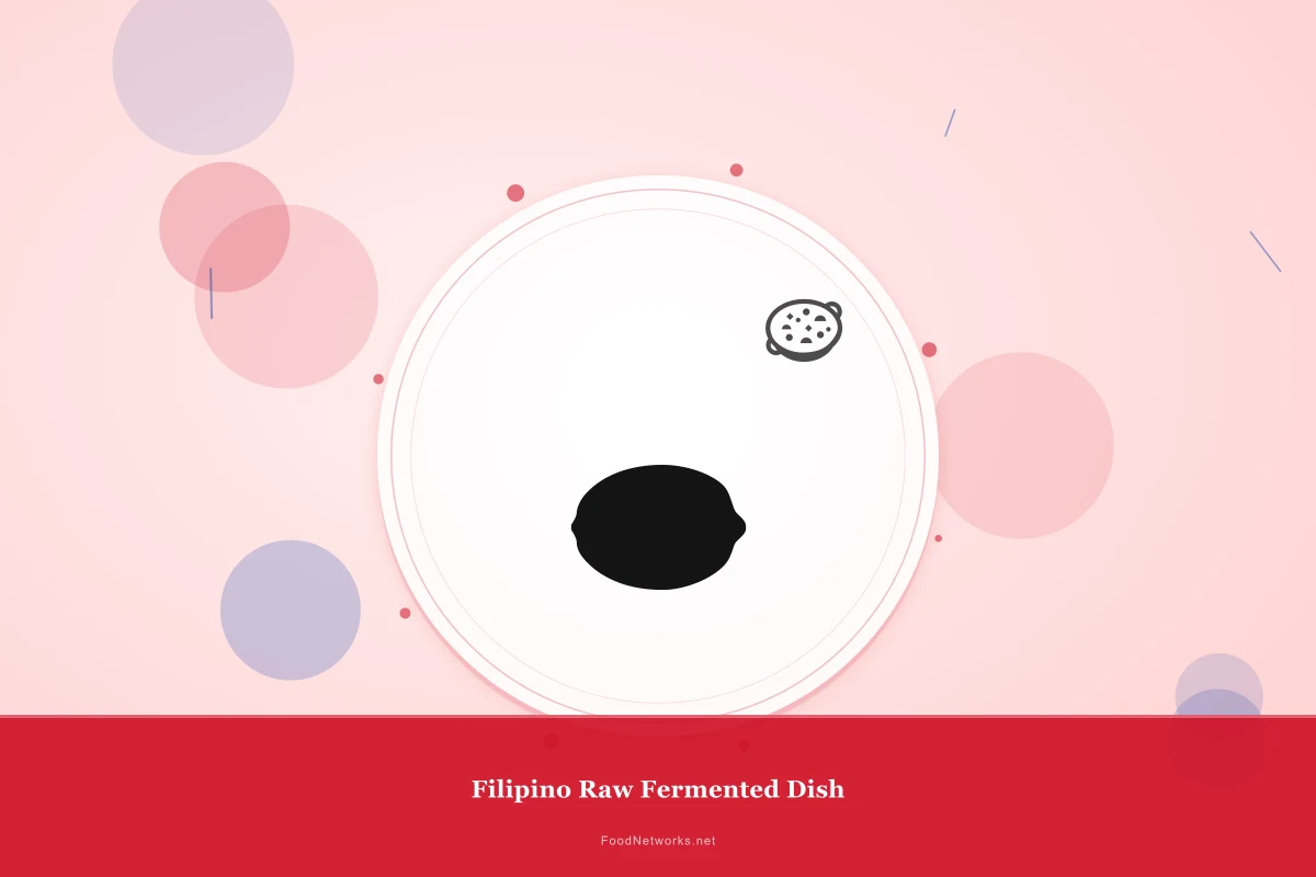 Why This Filipino Raw Fermented Dish Recipe Works
