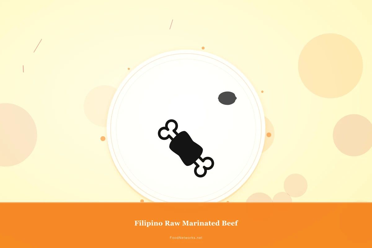 Why This Filipino Raw Marinated Beef Recipe Works