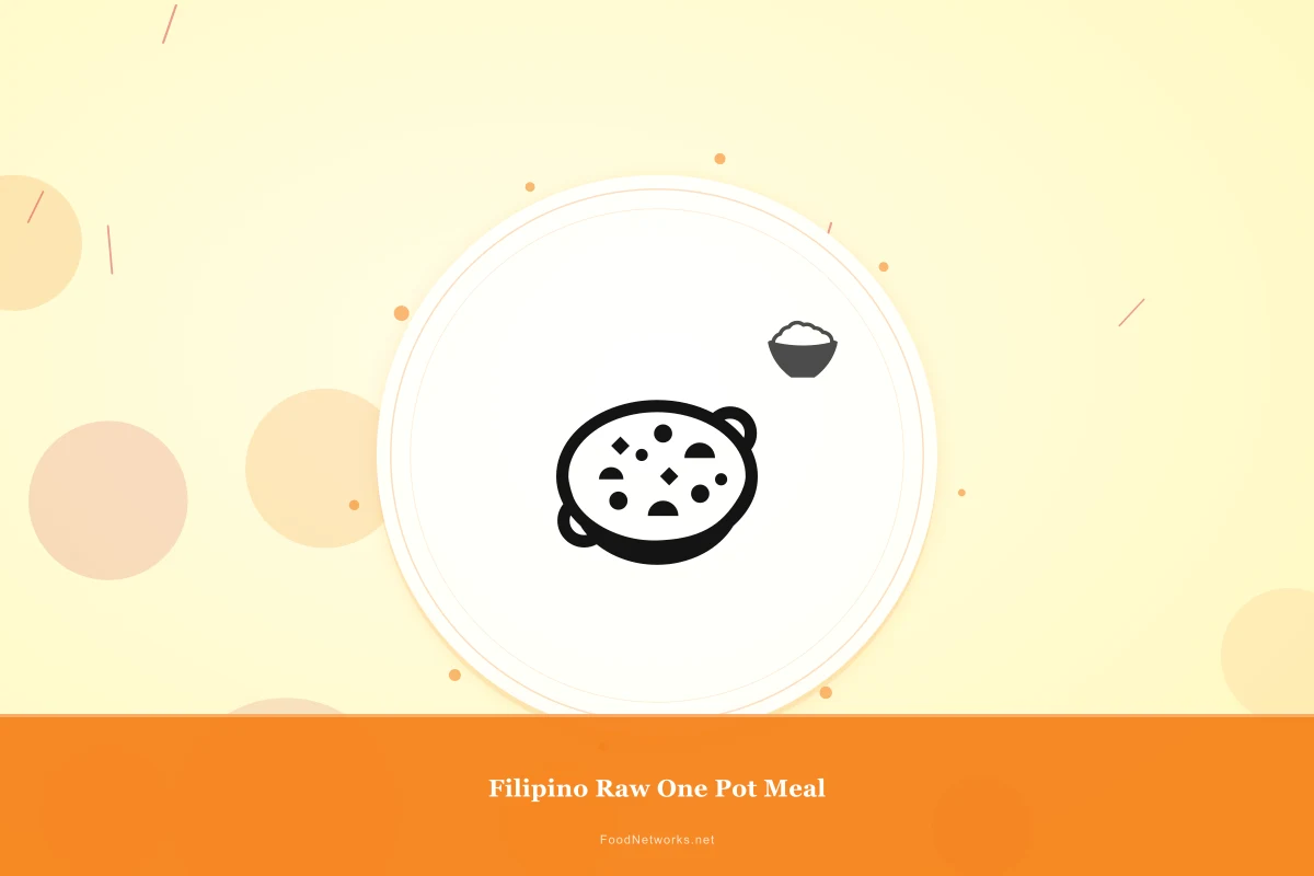 Why This Filipino Raw One Pot Meal Recipe Works
