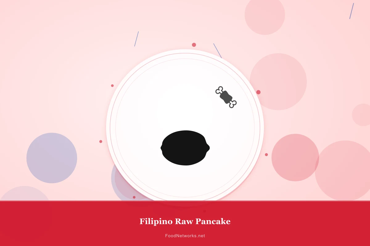 Why This Filipino Raw Pancake Recipe Works