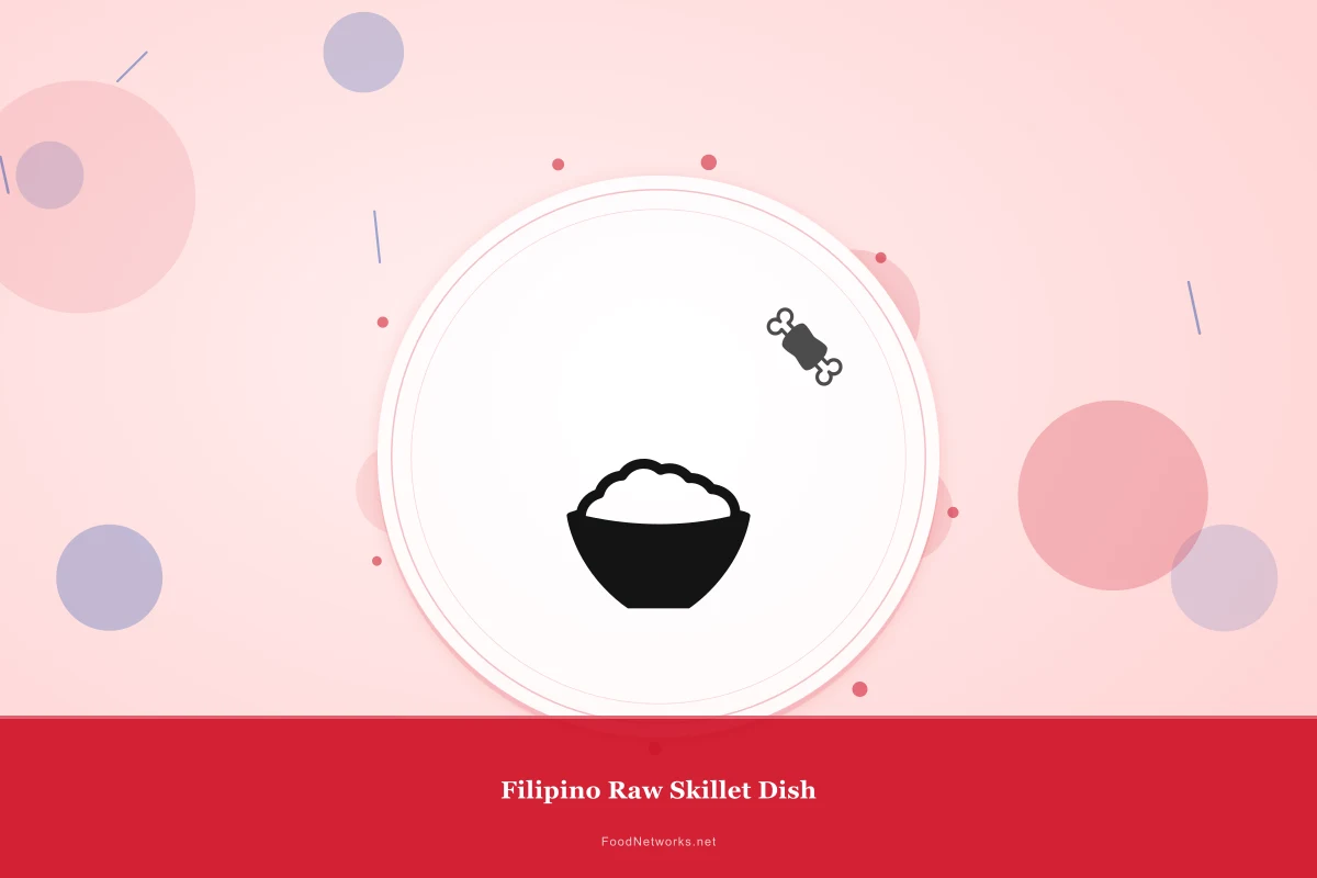 Why This Filipino Raw Skillet Dish Recipe Works