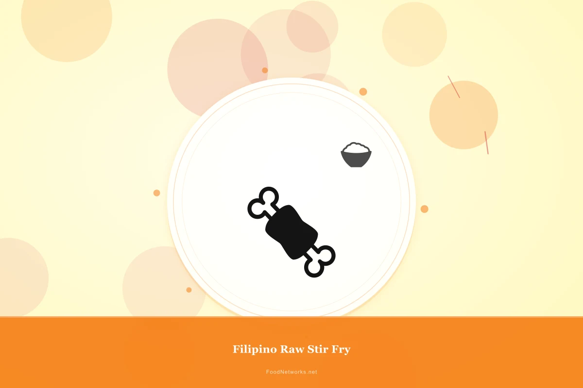 Why This Filipino Raw Stir Fry Recipe Works