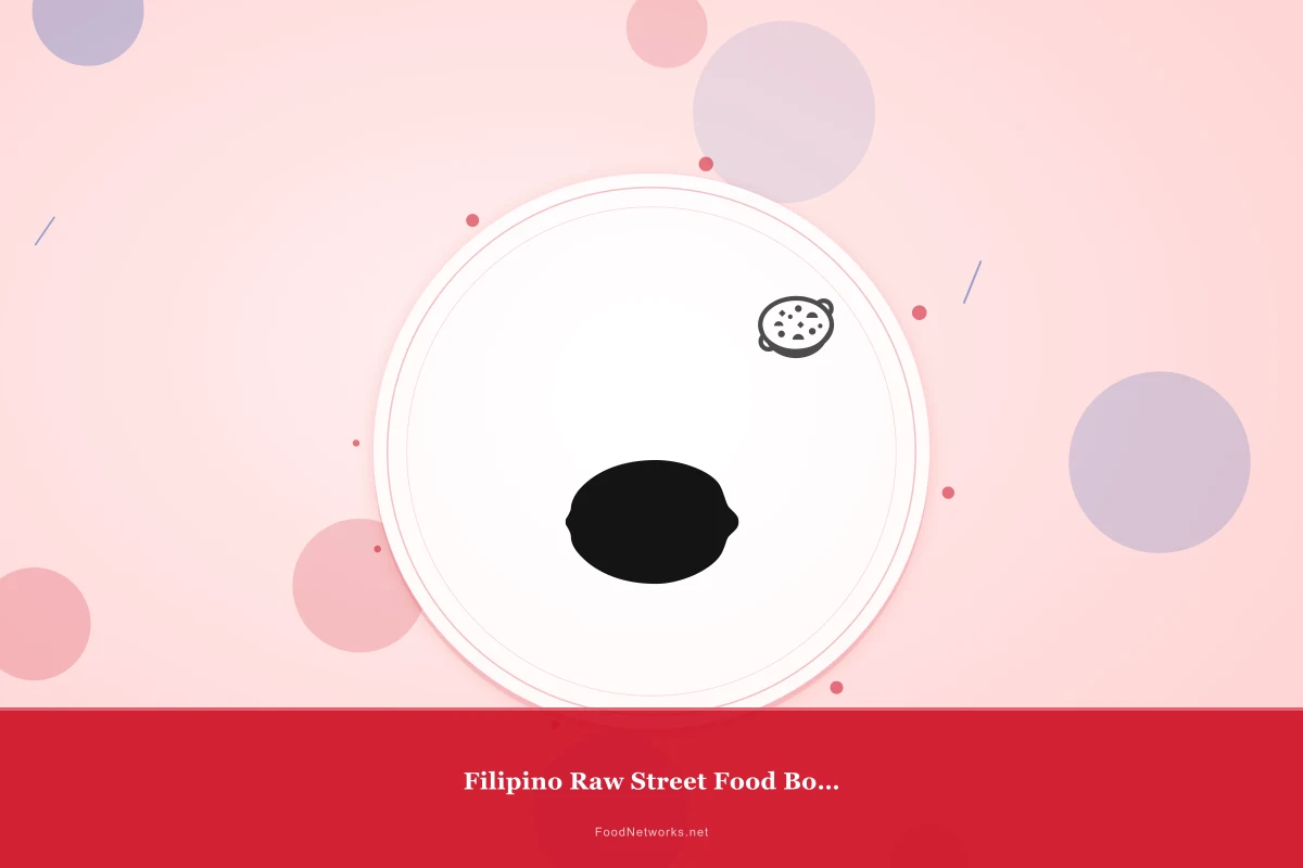 Why This Filipino Raw Street Food Bowl Recipe Works