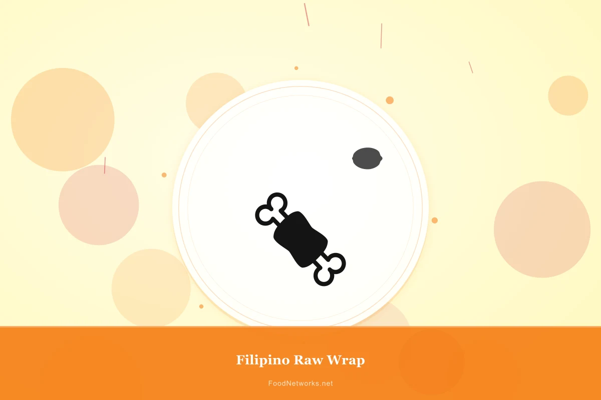 Why This Filipino Raw Wrap Recipe Works