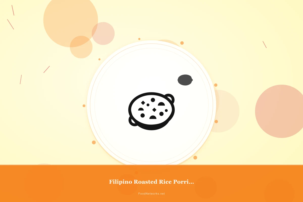 Why This Filipino Roasted Rice Porridge Recipe Works