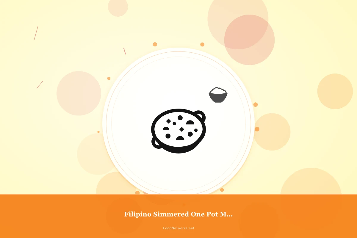 Why This Filipino Simmered One Pot Meal Recipe Works